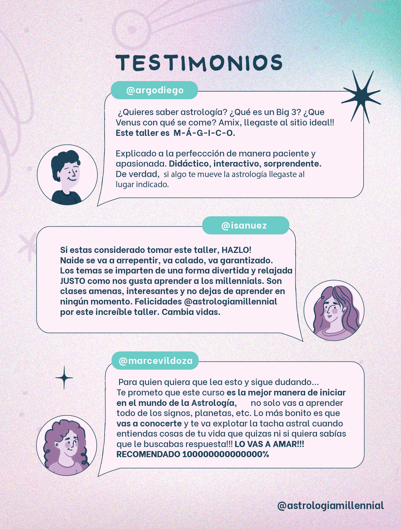 TALLER DE ASTROLOGÍA BÁSICO ONLINE