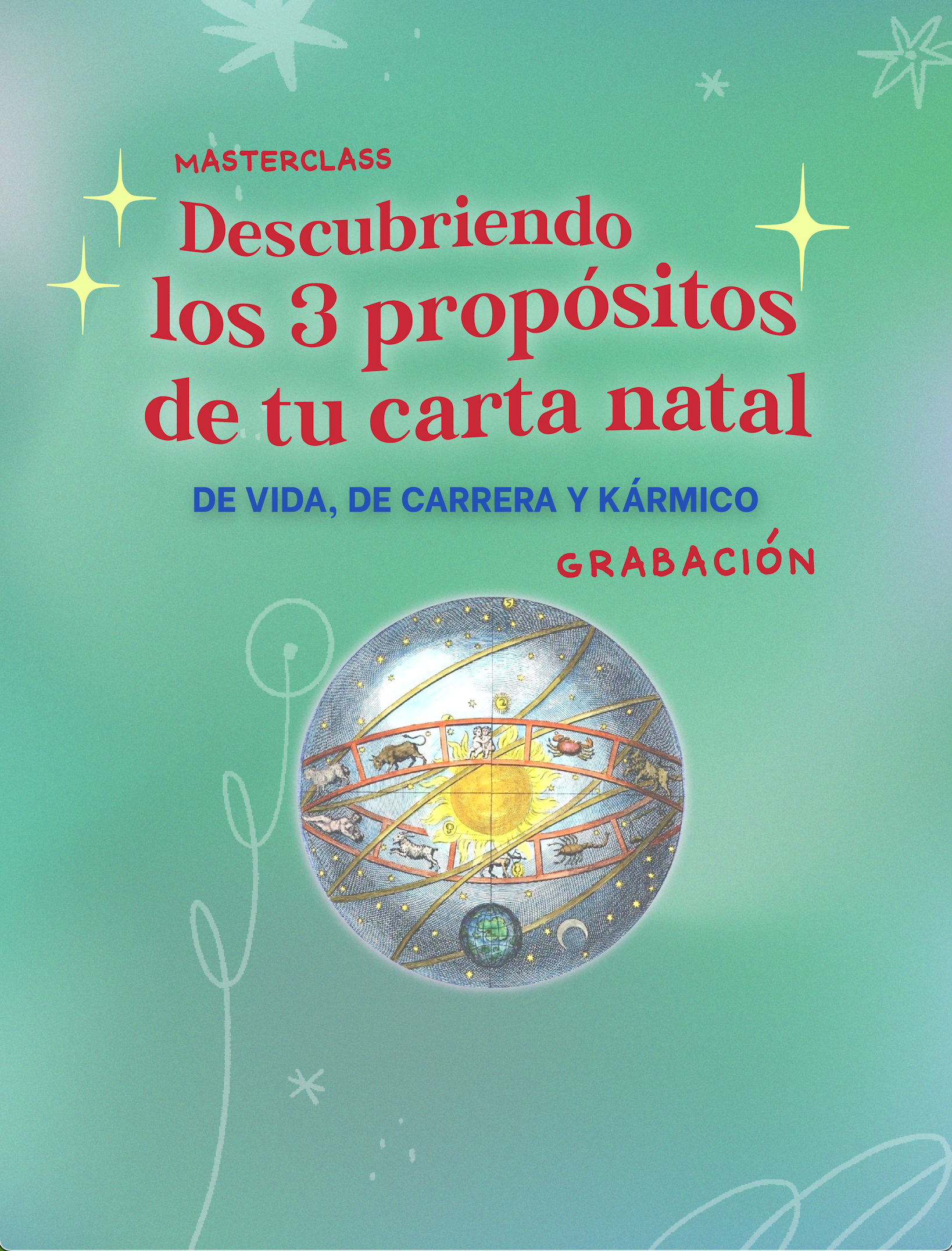 DESCUBRIENDO LOS 3 PROPÓSITOS DE TU CARTA NATAL (GRABACIÓN)