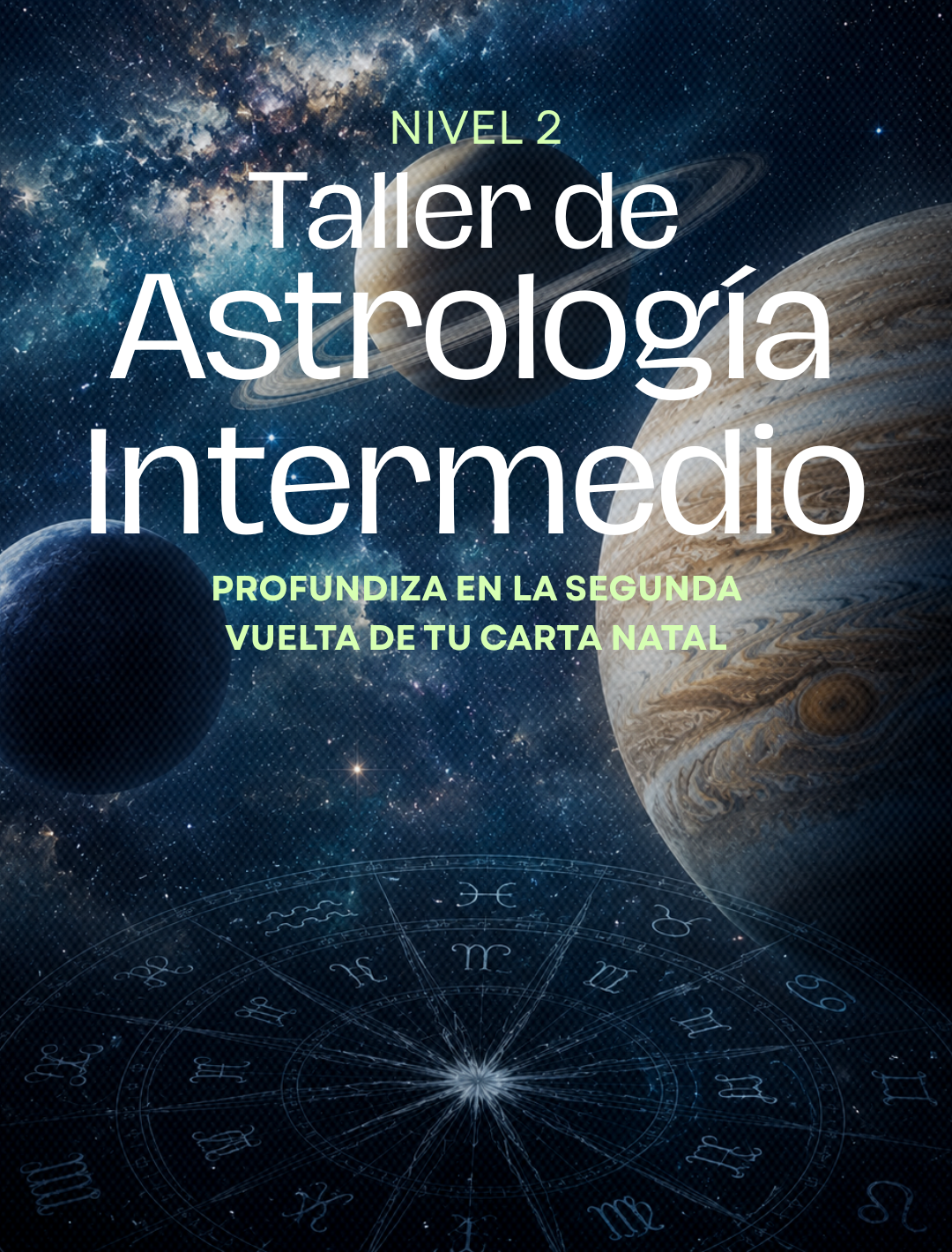 TALLER DE ASTROLOGÍA INTERMEDIO ONLINE
