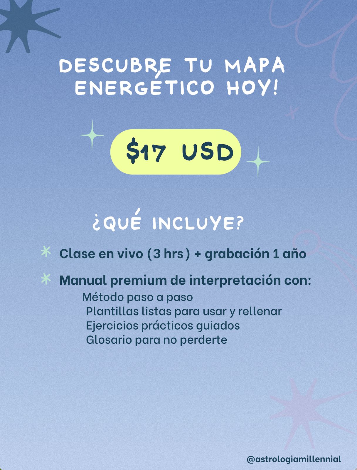 MASTERCLASS: INTERPRETA TU CARTA NATAL