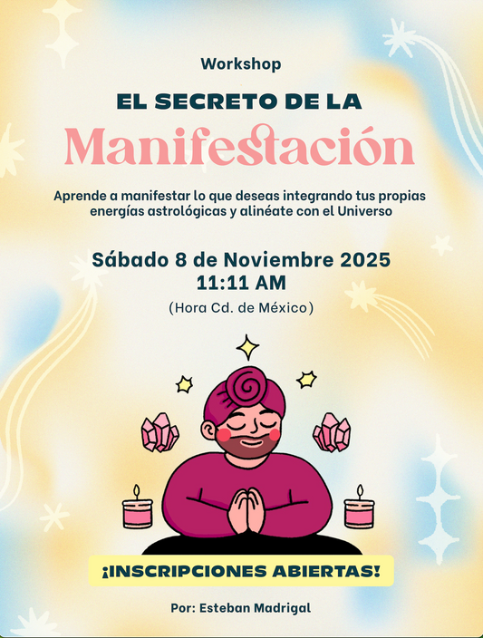 WORKSHOP EL SECRETO DE LA MANIFESTACIÓN