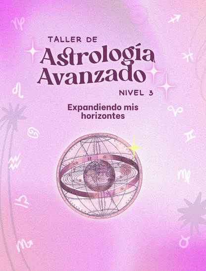 TALLER DE ASTROLOGÍA AVANZADO