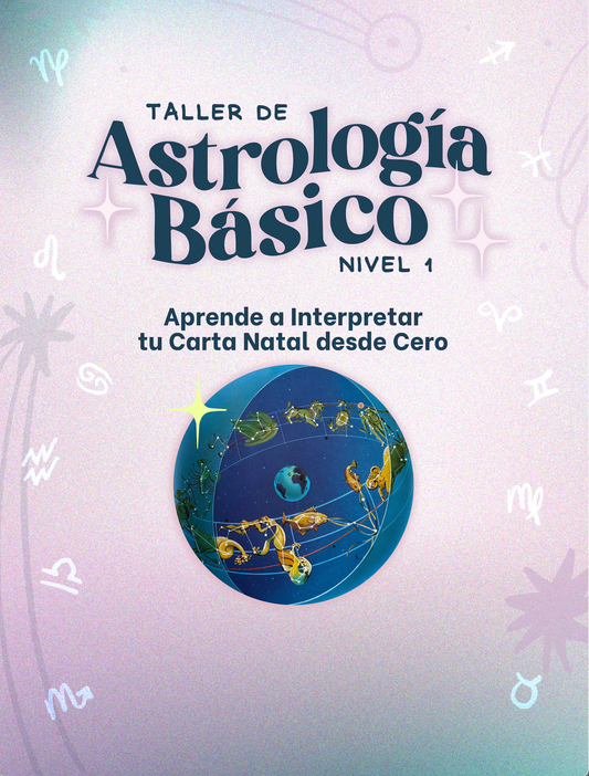 TALLER DE ASTROLOGÍA BÁSICO ONLINE