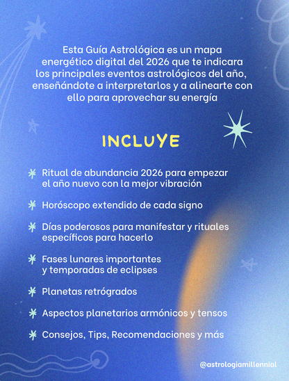 GUÍA ASTROLÓGICA 2026