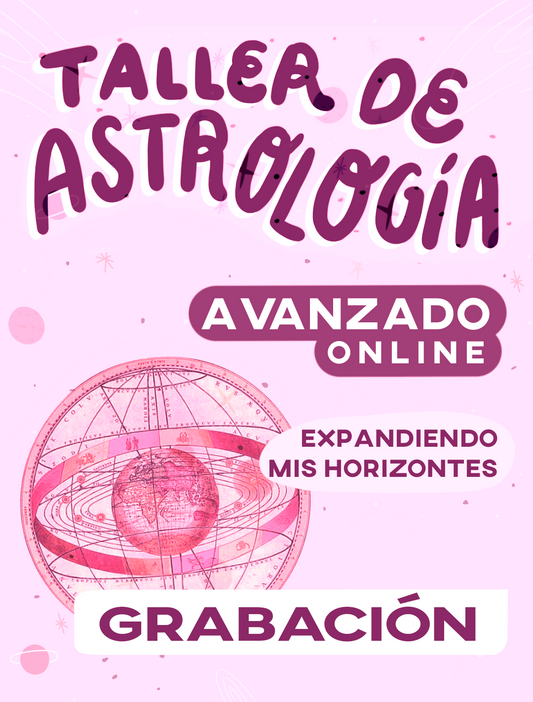 TALLER DE ASTROLOGÍA AVANZADO