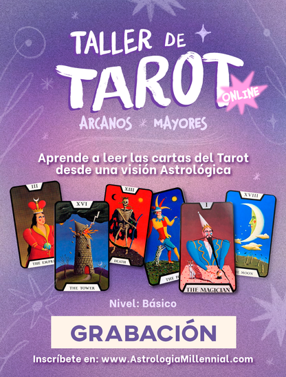 TALLER DE TAROT BÁSICO (GRABACIÓN)